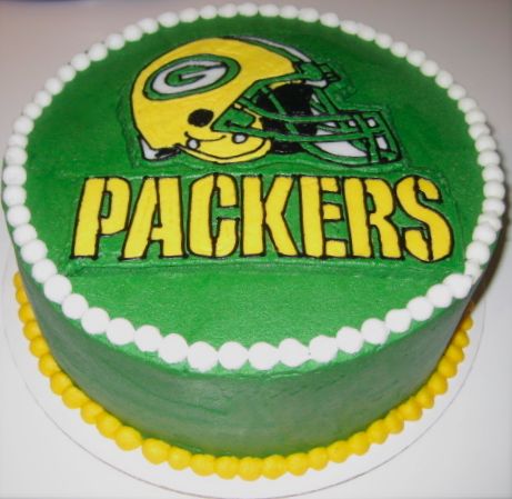 Green Bay Packers Happy Birthday Cake