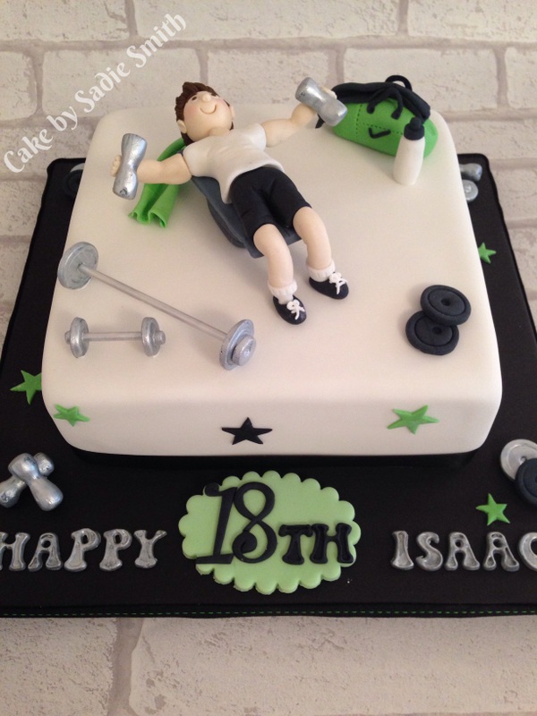 Gym Birthday Cake