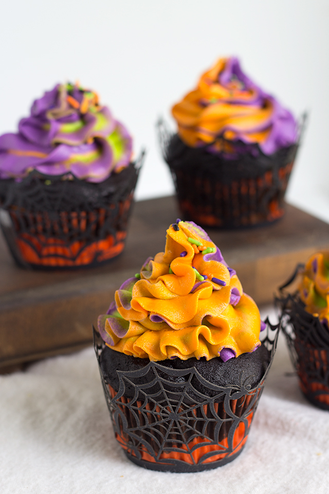 Halloween Cupcake Cake