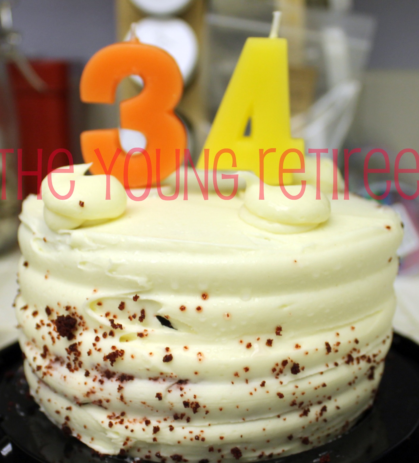 Happy 34th Birthday Cake