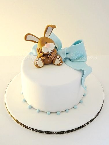 Happy Birthday Bunny Rabbit Cake