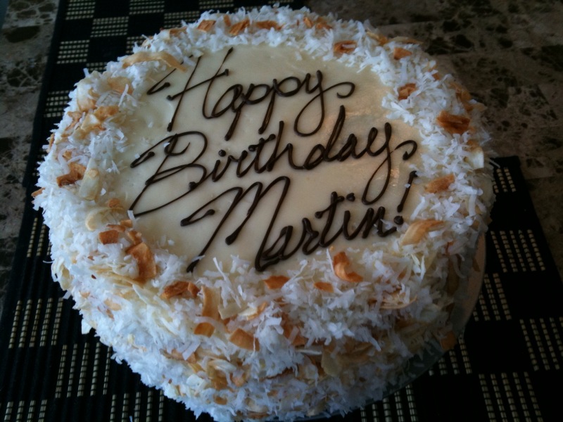 Happy Birthday Martin Cake