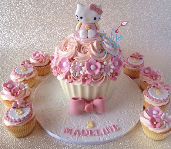 Hello Kitty Cupcakes Hello Kitty Cupcakes