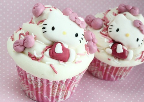 Hello Kitty Cupcakes