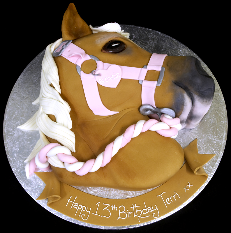 Horse Birthday Cake Horse Birthday Cake