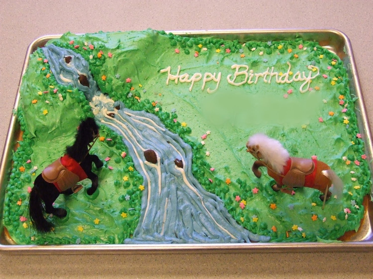Horse Birthday Cake Horse Birthday Cake