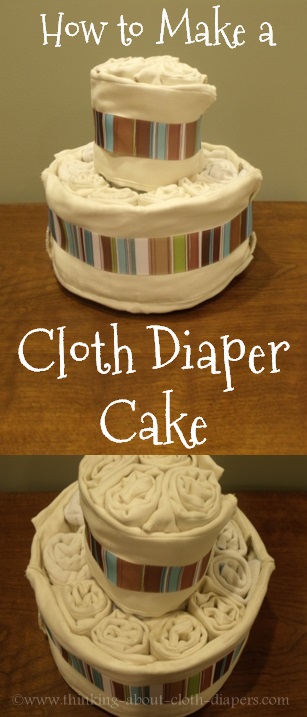 How to Make Baby Diaper Shower Cakes