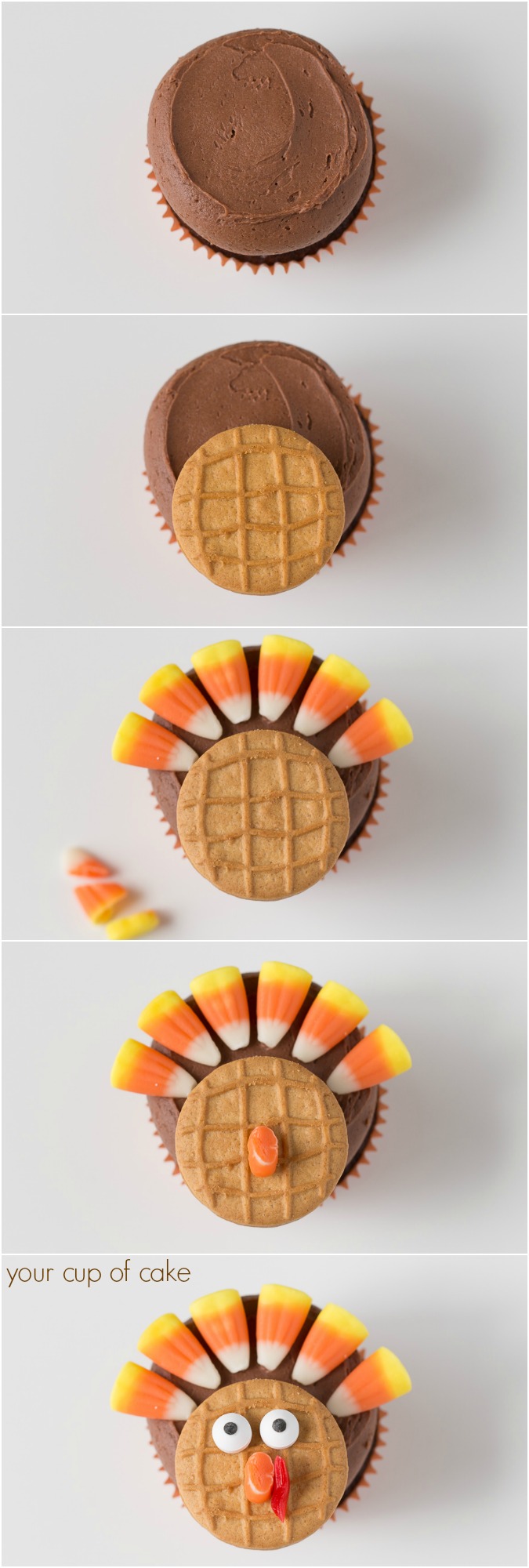 How to Make Turkey Cupcakes for Thanksgiving