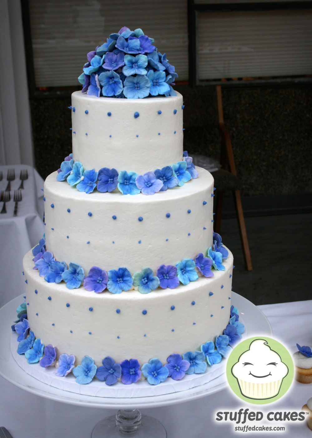Hydrangea Wedding Cake Ideas
