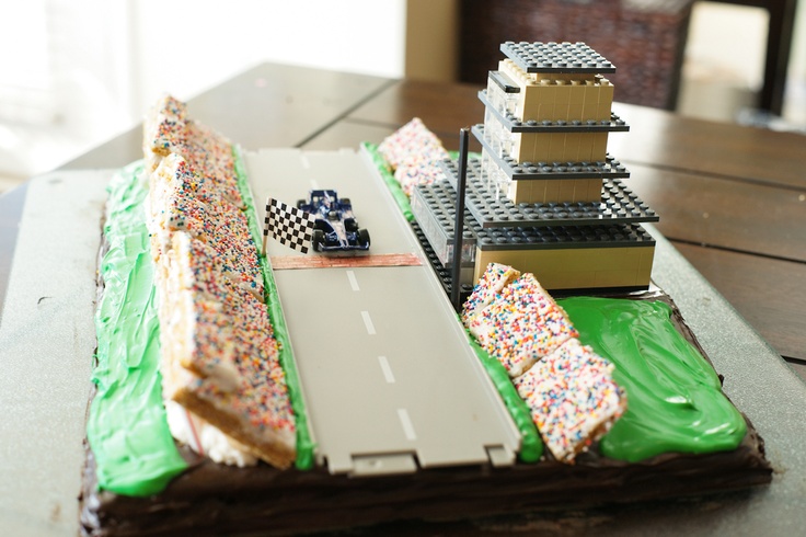 Indy 500 Racing Birthday Cakes