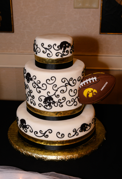 Iowa Hawkeye Football Cake