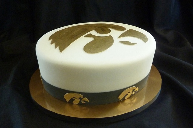 Iowa Hawkeye Grooms Cake