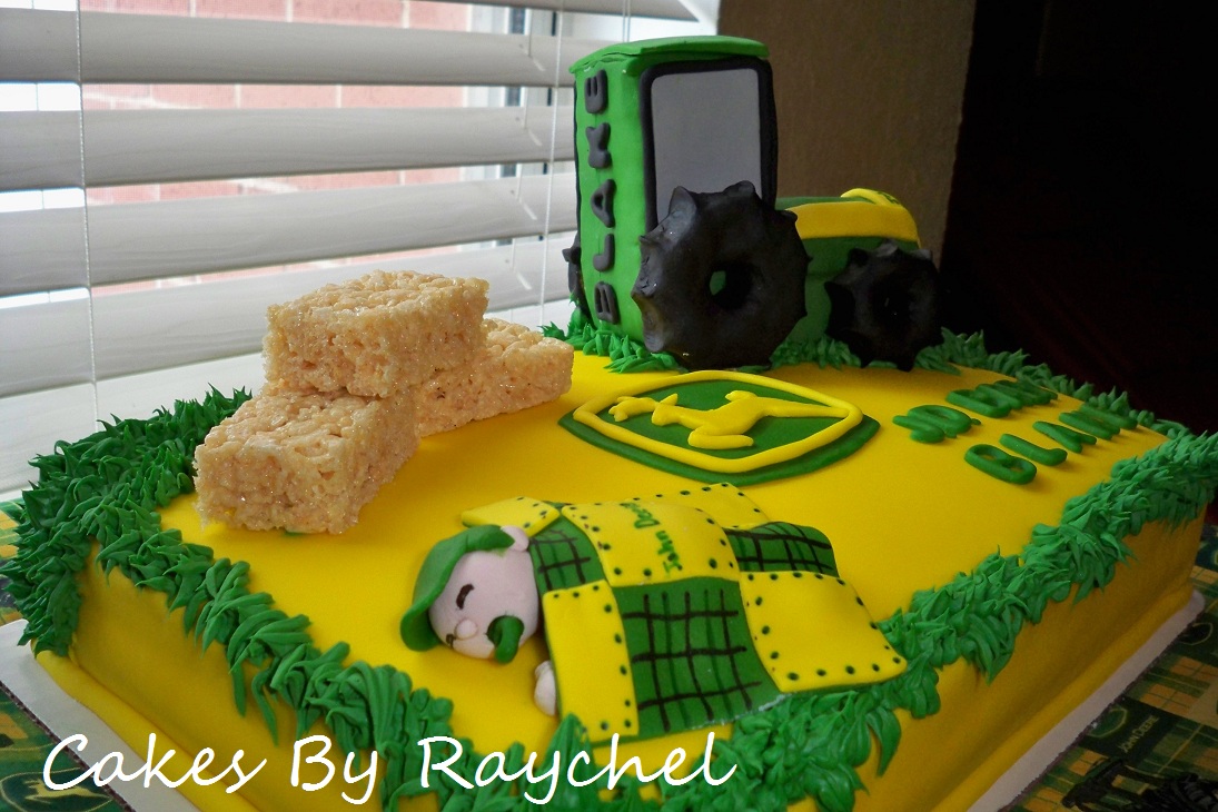 John Deere Baby Shower Cake