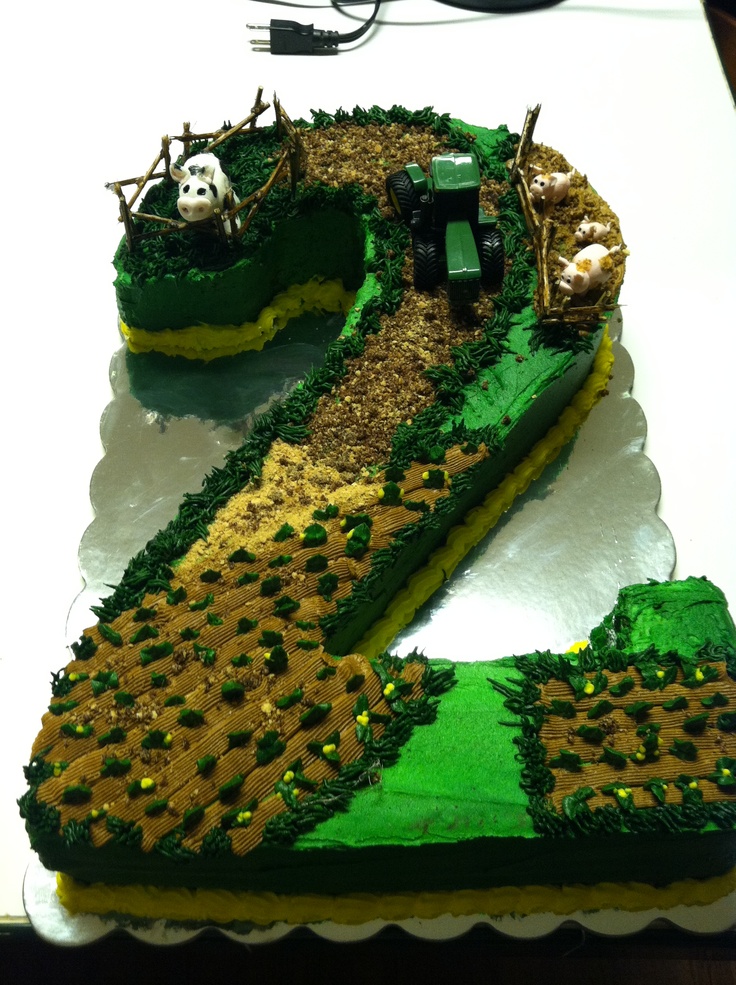 John Deere Birthday Cake