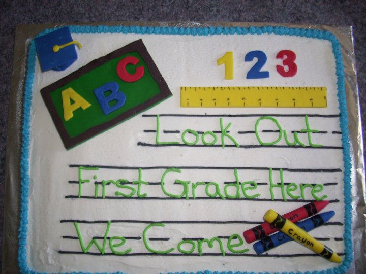 Kindergarten Graduation Cake Idea Kindergarten Graduation Cake Idea