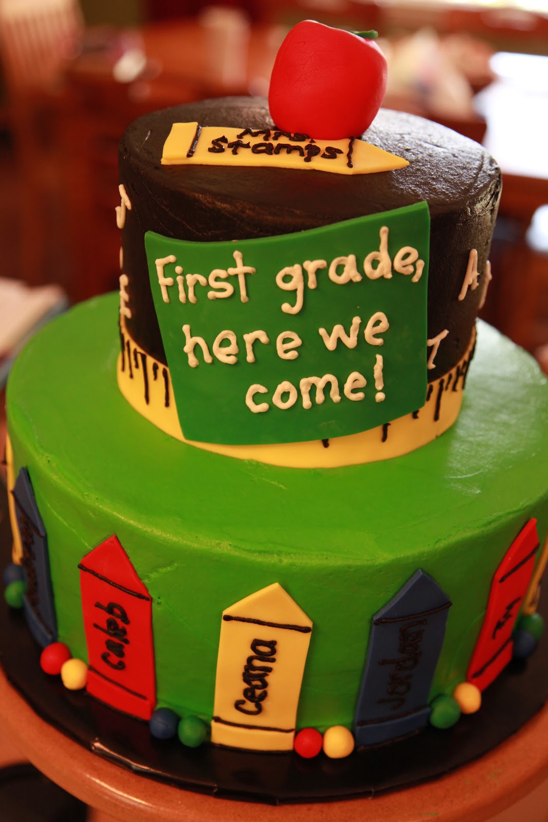 Kindergarten Graduation Cake Idea