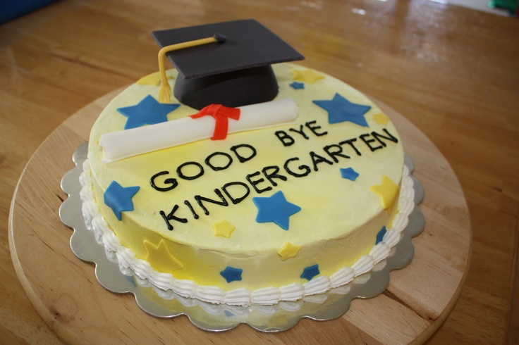 Kindergarten Graduation Cake Idea Kindergarten Graduation Cake Idea