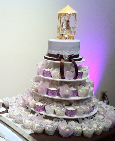 Lavender Cupcakes Wedding Cakes Lavender Cupcakes Wedding Cakes