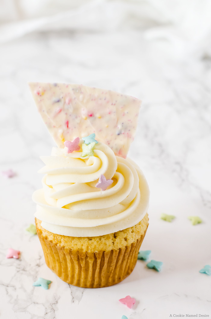 Lemon Vanilla Cupcakes