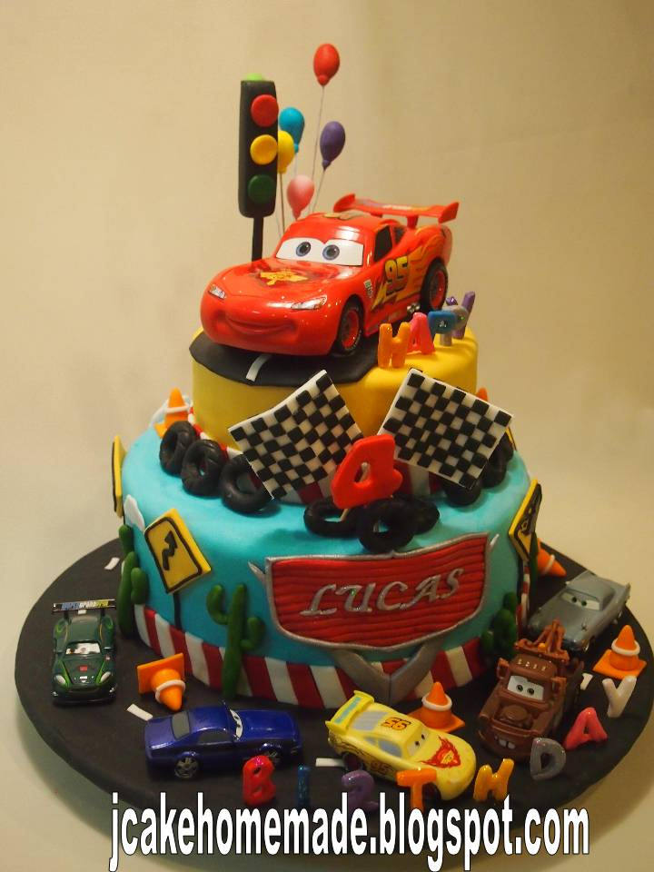 Lightning McQueen Birthday Cake Lightning McQueen Birthday Cake