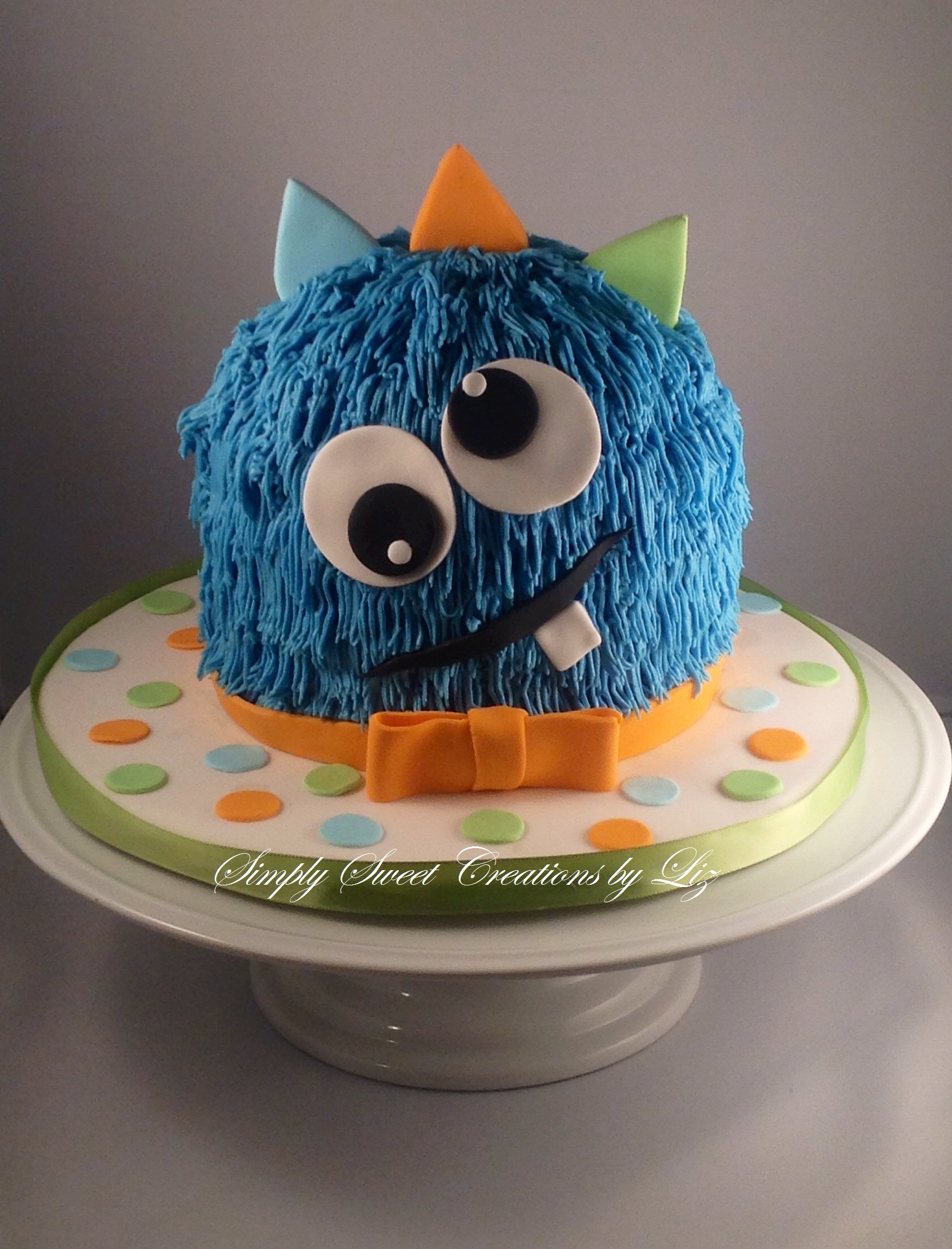 Little Monster Smash Cake