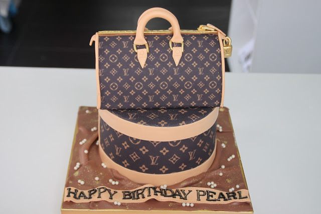 Louis Vuitton Purse Cake Template