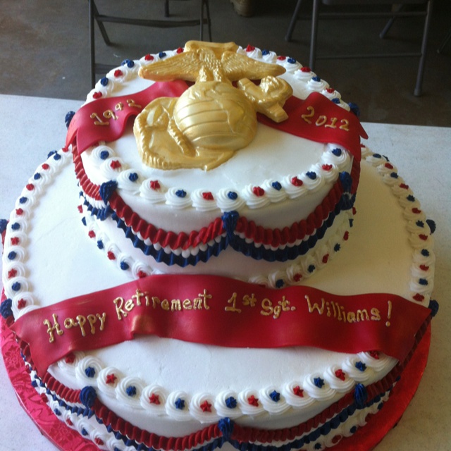 11 Photos of Marine Corps Retirement Cakes