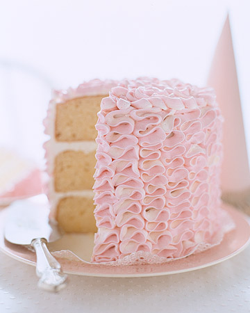 Martha Stewart Ruffle Cake