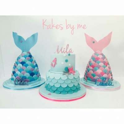 Mermaid Birthday Cake Mermaid Birthday Cake