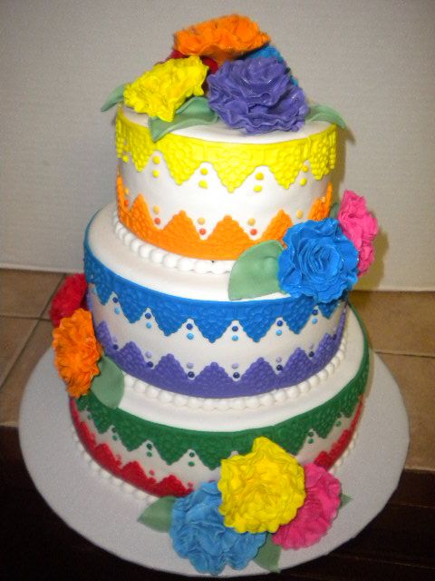 Mexican Fiesta Birthday Cake Ideas