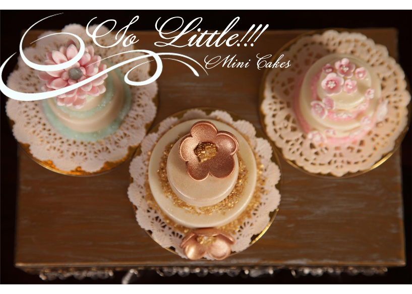 Mini Wedding Cakes Mini Wedding Cakes