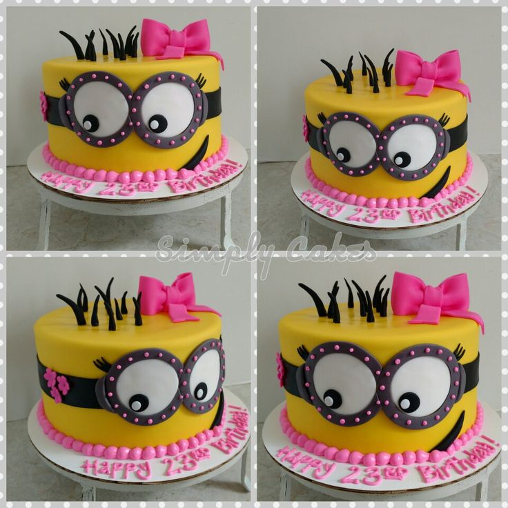 Minion Birthday Cake Minion Birthday Cake