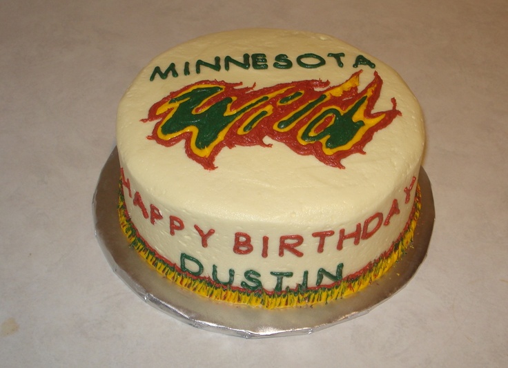 Minnesota Wild Birthday Cake