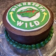 Minnesota Wild Hockey Birthday Cakes