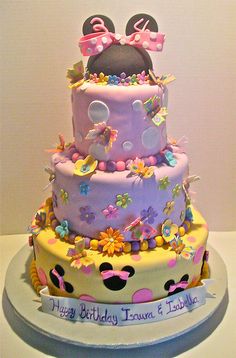 Minnie Mouse Bowtique Birthday Cake Minnie Mouse Bowtique Birthday Cake