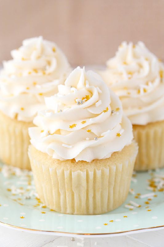 Moist Vanilla Cupcake Recipe