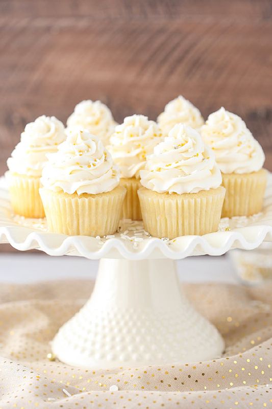 Moist Vanilla Cupcake Recipe
