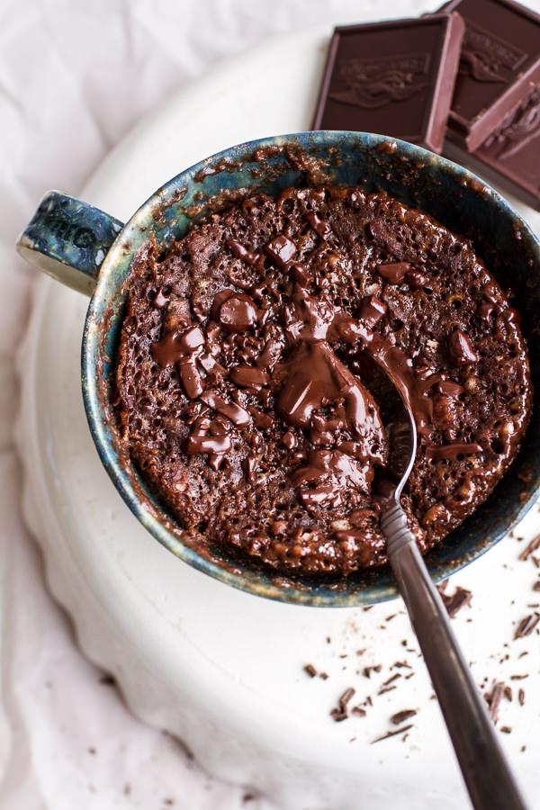 Molten Chocolate Mug Cake