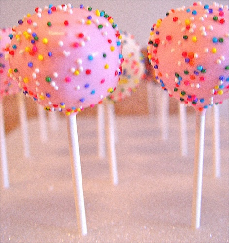 Multicolor Cake Pops