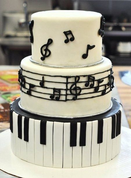 Music Themed Cake Designs Music Themed Cake Designs