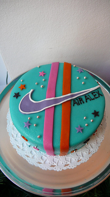 Nike Signs Birthday Cakes
