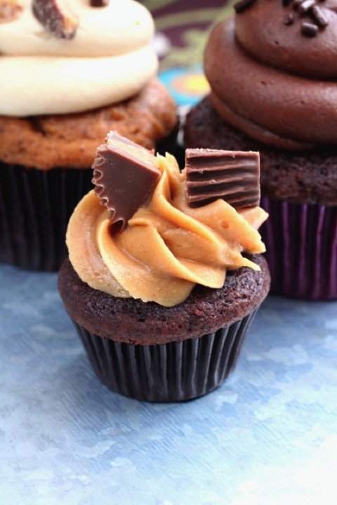 Peanut Butter Cupcakes