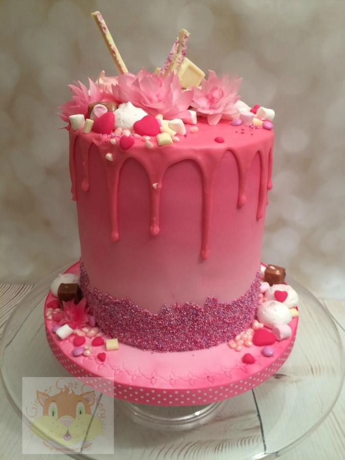 Pink Velvet Wedding Cakes