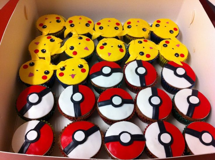 Pokemon Cupcakes