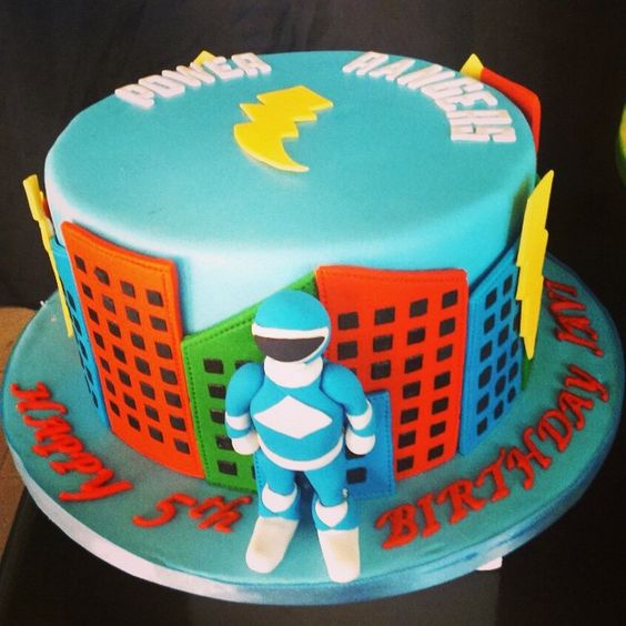 Power Rangers Cake