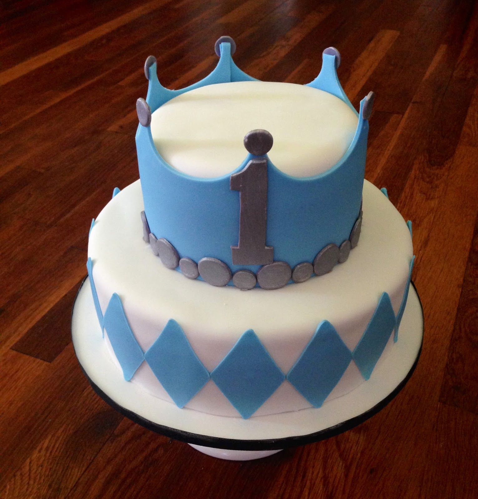 Prince 1st Birthday Cake