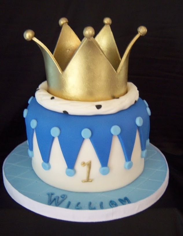 Prince Birthday Cake