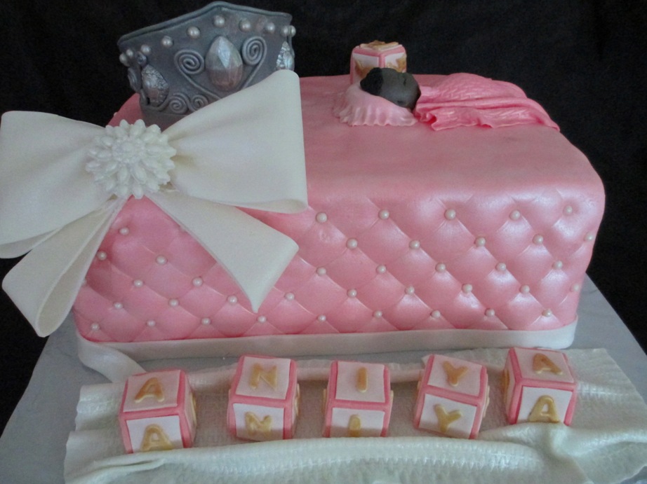 Princess Baby Shower Cake