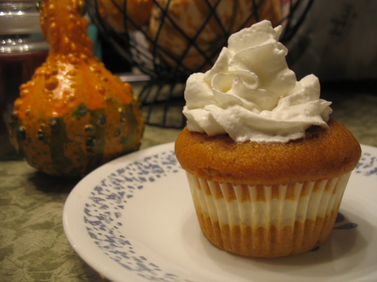 Pumpkin Cheesecake Cupcakes