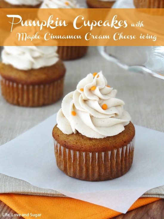 10 Photos of Pumpkin Cinnamon Cupcakes With Icing 10 Photos of Pumpkin Cinnamon Cupcakes With Icing